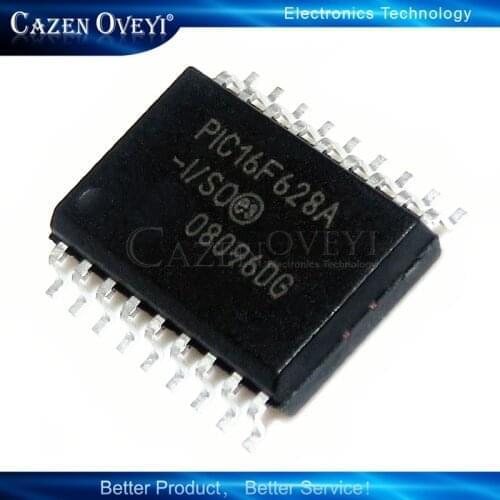 50piece PIC16F628A-I/SO 16F628A-I/SO PIC16F628A PIC16F628 SOP-18 In Stock