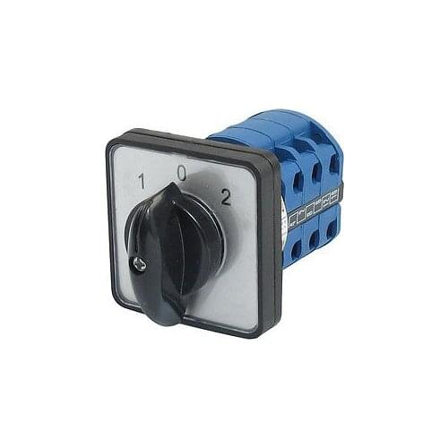 AC 440V 16A 3 Positions Latching Rotary Universal Changeover Switch LW39B-16/3