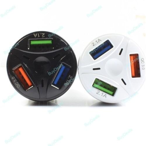 3 USB Car Charger Quick Charge QC 3.0 Fast Charge QC3.0 For HuaWei XiaoMi Sansung Smart Phones