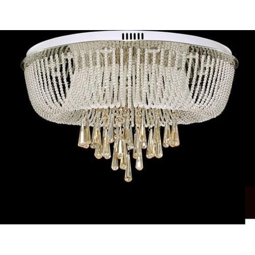 Free Shipping Luxury Crystal Ceiling Light For Living Room Lustre Led Cristal Home Lamp Luxury Crystal Indoor Lighting
