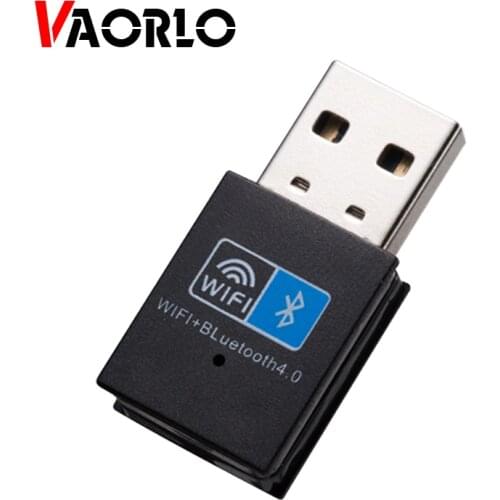 VAORLO Wireless Receiver Bluetooth 4.0 Adapter Dongle Mini USB Lan Adapter For Computer Desktop Support Windows XP Vista WIN8 10