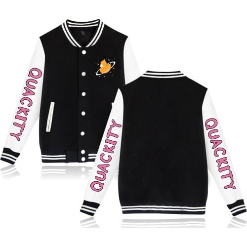 WAWNI Quackity Baseball Jacket Polyester Plus Cotton Unisex Trendy Hip Hop Baseball Fashion Print Jacket Oversized Top Hot 2021
