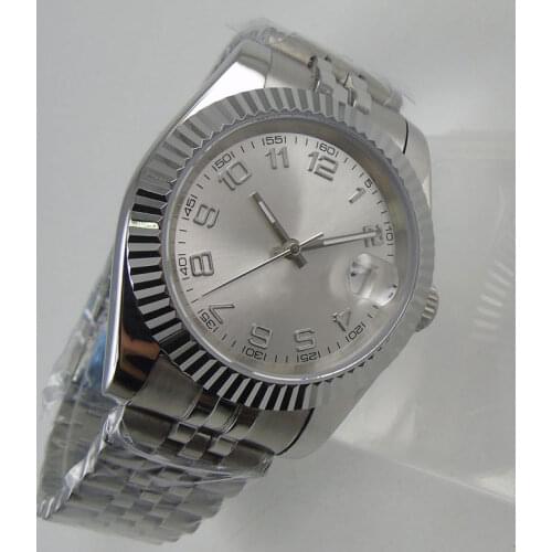 36mm Sterile Dial Sapphire Glass Deployment MIYOTA 8215 Luminous Automatic Movement Mens Watch