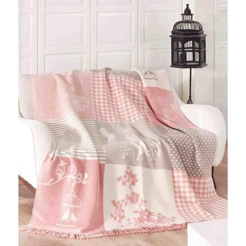 Dadya Home Cotton Throws On The Sofa