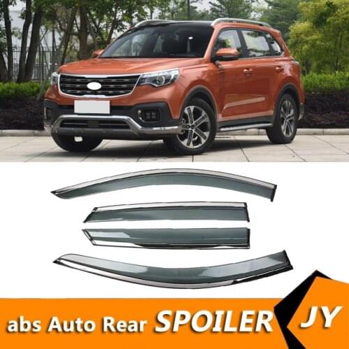For KIA sportage R 2018-2019 Window Visor Vent Shades Sun Rain Deflector Guard For KIA sportage R Auto Accessories 4PCS/SET