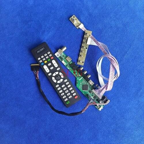 Display drive board For LP140WH4/LP140WH8/LP140WHU Analog signal VGA USB AV HDMI-compatible DIY Kit 1366*768 LVDS 40-Pin LED LCD