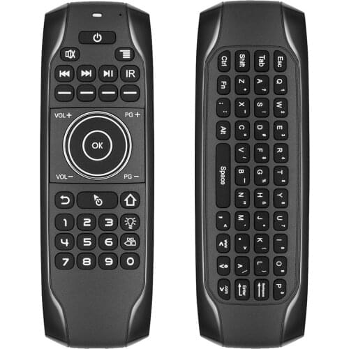G7BTS Bluetooth 5.0 Wireless Air Mouse Gyroscope Remote Control Keyboard G7 for Xiaomi Smart TV Mibox Fire Stick Android TV Box