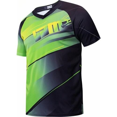 Summer YBM short sleeve Mountain Bike Motocross Jersey BMX DH MTB Bicycle T-Shirt Clothes Sportswear Downhill Jersey 05