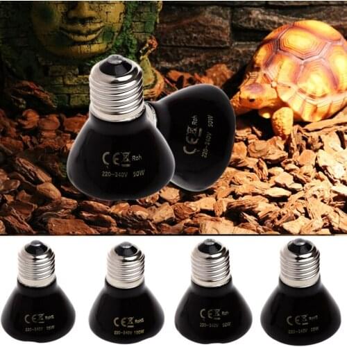 220V Small Mini Ceramic Emitter Heater Lamp Light Bulb Far IR Heating Brooder