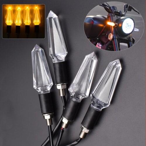 Motorcycle Shell Transparent LED Turn Signal Lights Indicator Flasher For SUZUKI GSX-R 600 750 1000 K1 K2 K3 K4 K5 K6 K7 K8 K9