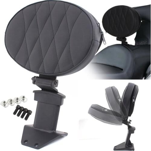 Motorcycle Accessories Black Driver Rider Backrest Kit For Honda Goldwing GL1800 GL 1800 2018 2019 2020 Rider Seat Backrest