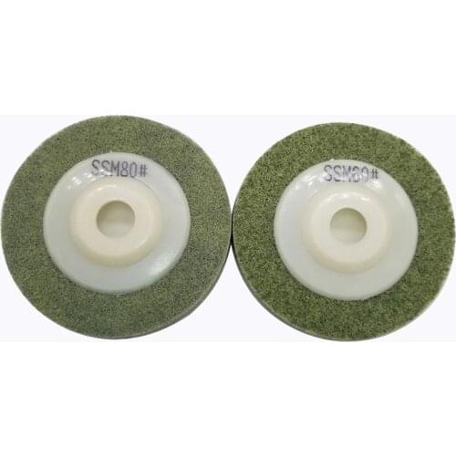 Nylon Fiber Polishing Whee 100*16MM Non Woven Abrasive Grinding Disc Materials Surface For Angle Grinder