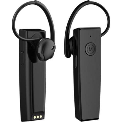 Portable Wireless Ear System Earhook Receiver 200 Meter Talking Range 50 Channels Radio Guide System