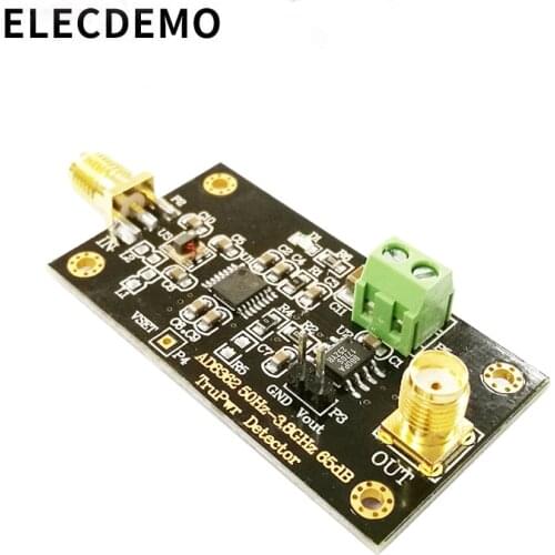 AD8362 Module 3.8GHZ RF Radio Frequency Detector Power Detection RMS detector Linear dB output Function demo board