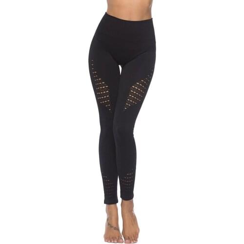 Sports Pants Gym Yoga Compression Tights Seamless Pants Super Stretchy High Waist Fitness Leggings Pants Women
