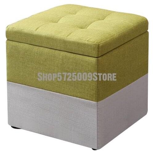 Shoe Changing Stool At The Door Of Household Can Sit Shoe Cabinet Clothing Store Sofa Small Stool Rectangular Chair Bed End Stor