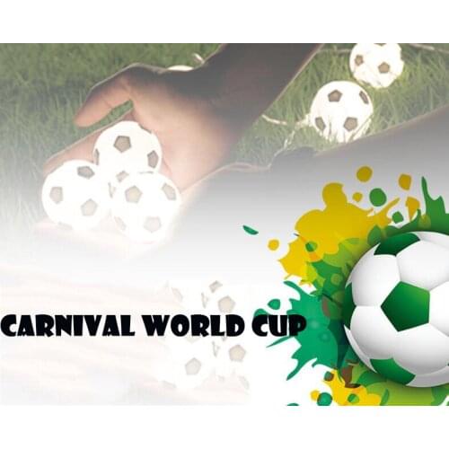 World Cup Football String LED Lights10 European Cup Decorative Flashing Football Fan Supplies Creative Modeling Team Supplies
