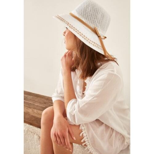 C & City Womens Sun Straw Hat T1740-26