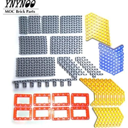 120Pcs Technical Beam Brick Bulk Parts 32523 32316 32348 32524 32271 6629 40490 32525 41239 32278 32140 60484 32526 32009 64179