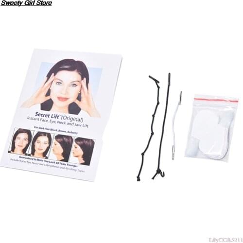 40 Pcs/Set V face shape Thin Face Invisible facial Stickers Facial Line Skin V-Shape Face Lift Tape Face Lift Tools Care