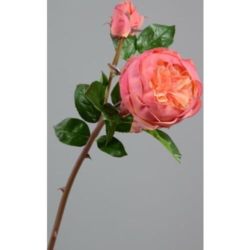 6pcs 57cm British Rose High Grade Simulation Silk Flower Wholesale Home Furnishing Festival Ornament Romantic Wedding Decoration
