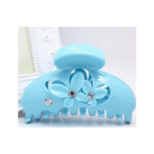 Medium Size Arcylic Hairpins Print Hair Claws Dot Crab Hair Clip For Women Girls Hair Accessories Hairclip