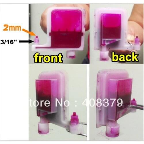 DX4 DX5 big damper Double side high speed ink line big damper with small connector for DX4 solvent printer