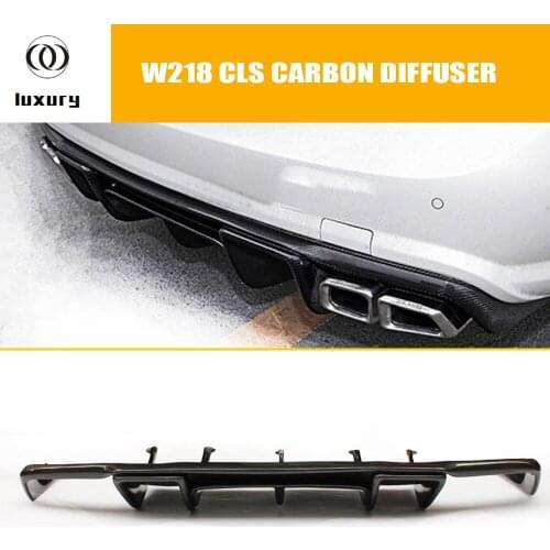 W218 C218 R Style Carbon Fiber Rear Spoiler for Benz C218 W218 CLS350 CLS63 with AMG Package 2012 2013 2014 (can't fit CLS300)