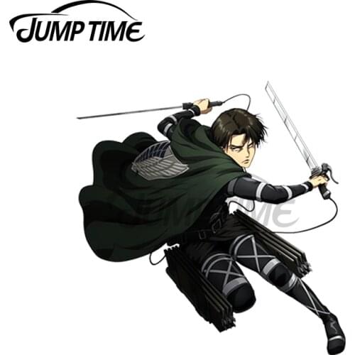 JumpTime 13 x 4.6cm For SNK Levis Waterproof Funny Windows Car Stickers Refrigerator Motorcycle Decal JDM Car Door Protector