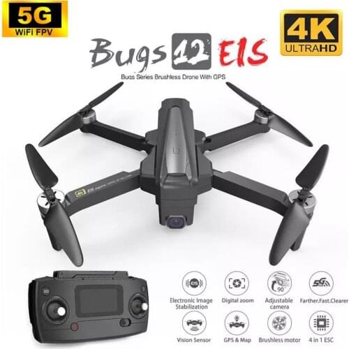 NEW 4K Drone GPS Quadcopter with Camera HD EIS Anti-Shake Gimbal Digital Zoom Profesional Drones Brushless 1KM RC Distance Dron