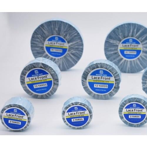 Walker tape strong Double Sided Adhesive Hair Tape Replacement Hair Extension Tape For toupee/pu/Lace Front Support tape/glue