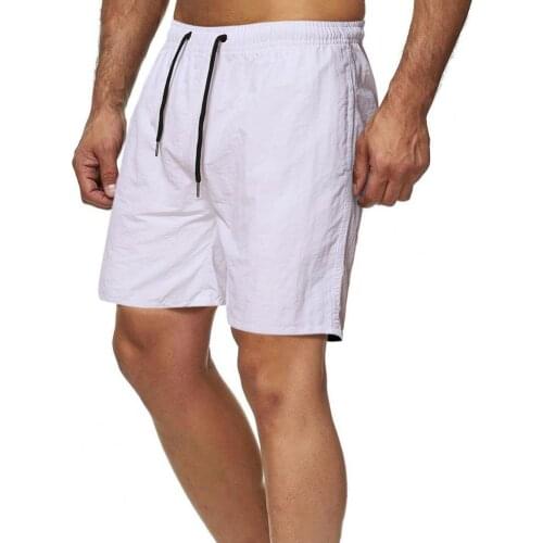 Summer Cycling Shorts Loose Outdoor Sports Shorts Knee Length Summer Shorts Wide Leg Drawstring Men Fitness Shorts Streetwear