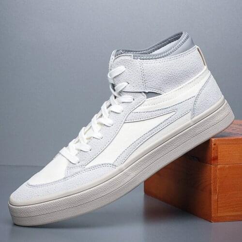 21276 Men Fashion Sneakers Casual Shoes Breathable Men Shoes Big size Office Footwear Driving Shoes