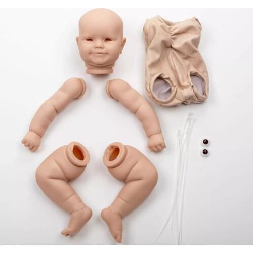 NPK two sizes 20/24inch reborn doll kit Maddie 60CM original size toddler baby fresh color doll kit