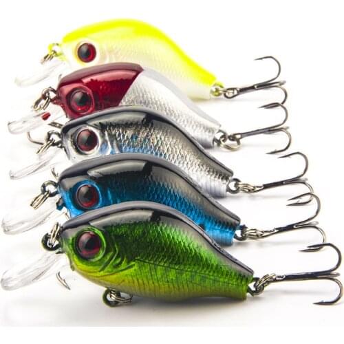 Floating Wobbler Fishing VIB Lure 5.5CM 8G High Quality Artificial Hard Bait Crankbait Pesca Japan Crap Bait Fishing Tackle