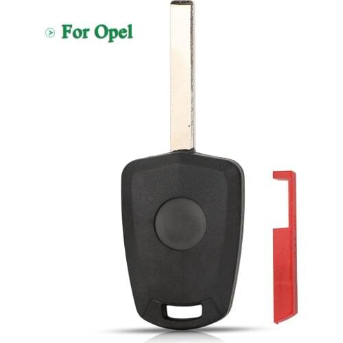 Bilchave Remote Car Key Case Shell For Opel FOB Chipset Core Pulling With Blank Uncut Blade Replacemet