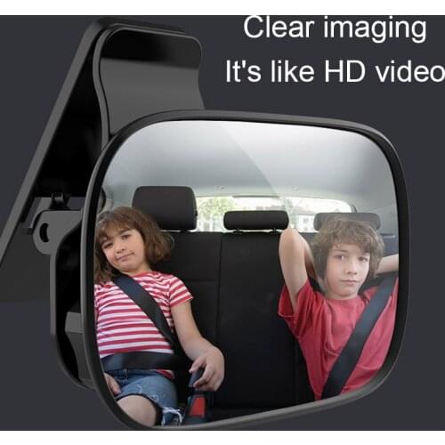 1 Pcs 9cm*5.5cm Car Seat Mirror Back Mirror For Baby Shatterproof Rear Facing Infant Car Mirror