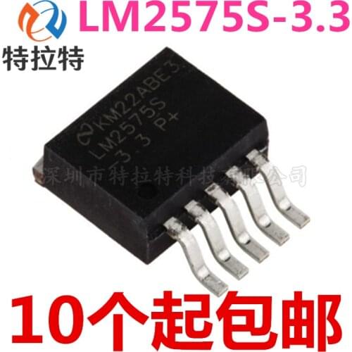 10pcs/lot Brand New & Original LM2575S-3.3 Switching Regulator TO-263-5 3.3V Voltage Regulator