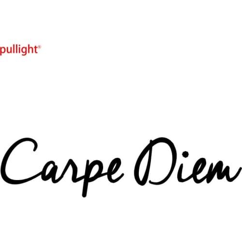 20.3*5CM CARPE DIEM Fashion Text Car Vinyl Decals Car Styling Door Stickers Accessories Car Sticker