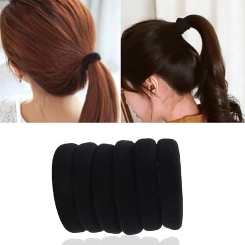 20Pcs/set Simple All-matched Stretch Hair Ties Hairbands Hair Ring Rope Accessories