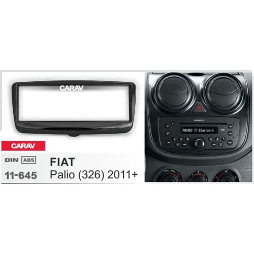 CARAV11-645 car radio stereo face facia surround trim Kit for Palio (326) 2011+ Stereo facia surround install trim fit Dash Kit