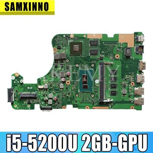 EDP X555LB Mainboard X555LD REV 3.6 For Asus X555LJ X555LF X555LB X555LP laptop motherboard cpu 4G-RAM i5-5200U GT940M/2GB