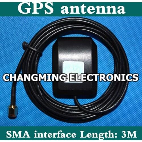 GPS antenna/SMA straight head/car DVD navigation antenna/active amplification of the high signal/DM1575(Free Shipping)5PCS