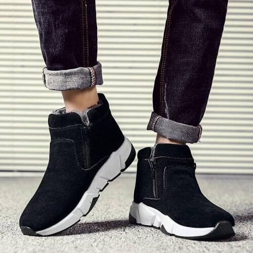 JINANDYU Men's Winter Sneakers