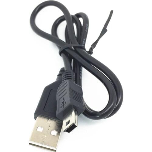 50cm Cavo Dati USB 2.0 Maschio A Mini B 5Pin Cavetto Per Fotocamera Mp3 Mp4 GPS Psp