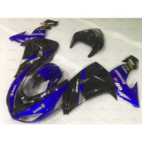 Full Body Kits for ZX10r 2006 ZX10r Body Kits 2007 ZX10r Fairings 2006 - 2007 Blue Black