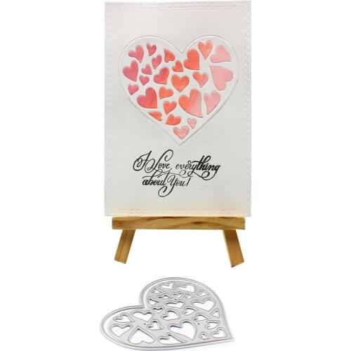 KSCRAFT Heart Metal Cutting Dies Stencils for DIY Scrapbooking/photo album Decorative Embossing DIY Paper Cards