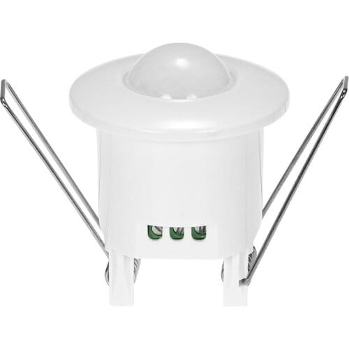 110V 220V Mini Infrared Motion Sensor Switch PIR Motion Sensor Movement Activated Recessed Ceiling Senor Delay Time Adjustable