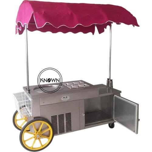 Customized 220/110V with double compressors outdoor mobile gongly serive soft ice cream machine China
