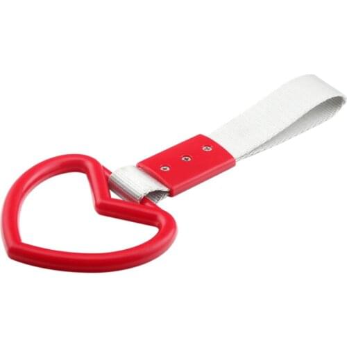 Heart-shaped Racing Car RV Bus Hanging Warning Ring Handle Strap Hook